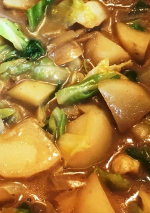 余りルーで♫キャベツじゃがカレースープ-レシピのメイン写真