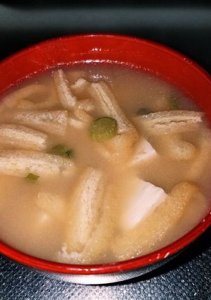 ウドの味噌汁-レシピのメイン写真