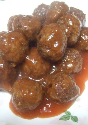 簡単♪肉団子の甘酢あんかけ-レシピのメイン写真