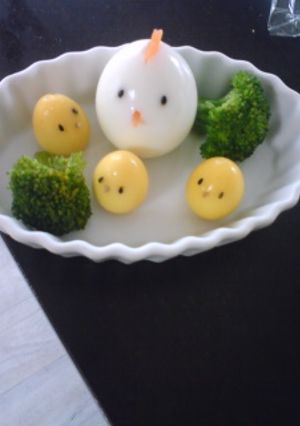 お弁当にも！うずらひよことママたまご★-レシピのメイン写真