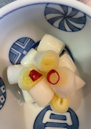 簡単切って漬けるだけ#長ネギの#甘酢漬け-レシピのメイン写真