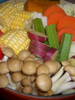 ひとつのお鍋で温野菜!と、スープ!-レシピのメイン写真