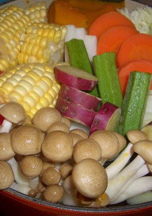 ひとつのお鍋で温野菜！と、スープ！-レシピのメイン写真