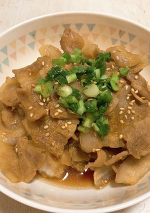 豚丼。-レシピのメイン写真