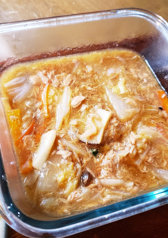 ご飯にぴったり!白菜とツナの旨煮-レシピのメイン写真