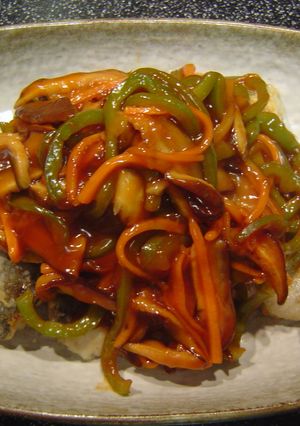 簡単　鯖の野菜あんかけ☆-レシピのメイン写真