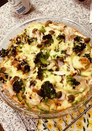 豆腐とアボカドで簡単ヘルシーグラタン-レシピのメイン写真