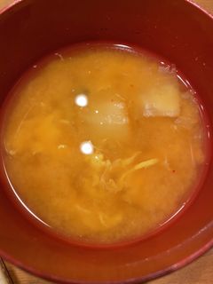 温まる!納豆キムチみそ汁-レシピのメイン写真