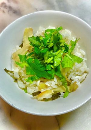 No2841アラとカブトの鯛めし-レシピのメイン写真