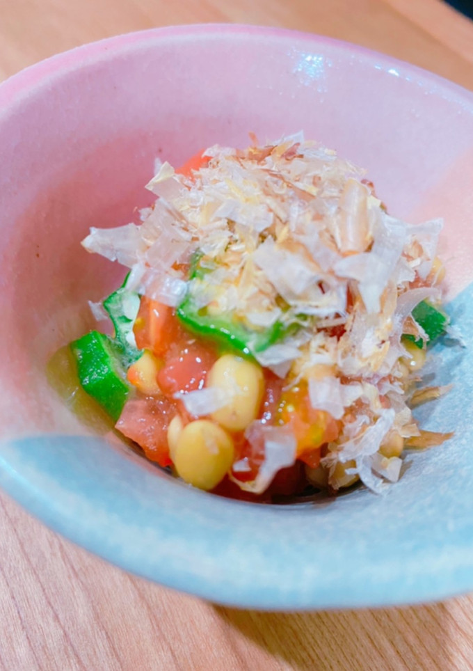 簡単！トマトオクラ納豆の和え物-レシピのメイン写真