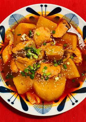 韓国風ぶり大根-レシピのメイン写真