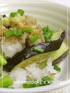 ✿揚げ茄子の大根・生姜添え-レシピのメイン写真