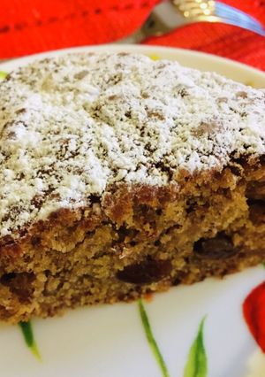 お気に入りガーデンカフェのバナナケーキ-レシピのメイン写真
