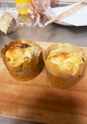 もちもち豆腐バナナマフィン　離乳食完了期-レシピのメイン写真