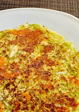 簡単節約 千切りキャベツでチーズ焼き-レシピのメイン写真