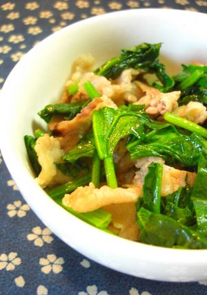 ✿豚肉ほうれん草炒め✿-レシピのメイン写真