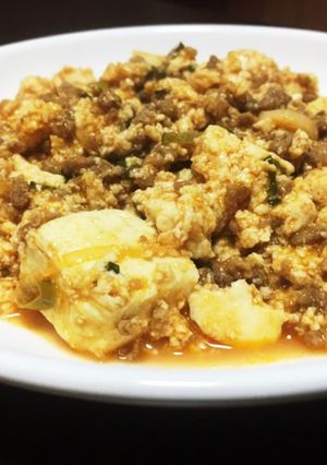辛くない☆簡単で夫と子供が大好き麻婆豆腐-レシピのメイン写真