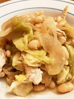 豆と鶏肉の味噌煮-レシピのメイン写真