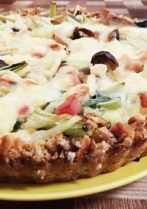乾パンリメイク❤土台が香ばしいキッシュ-レシピのメイン写真