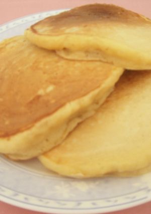 天然酵母液でパンケーキ-レシピのメイン写真