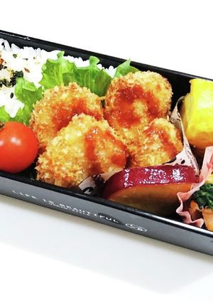 中学生お弁当　2021/4/8　記録用-レシピのメイン写真