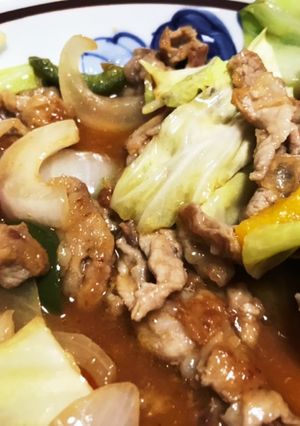 簡単おいしいポン酢炒め-レシピのメイン写真