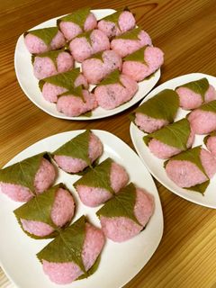田舎のさくら餅-レシピのメイン写真