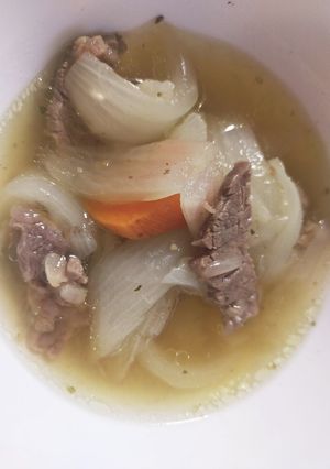 牛肉と玉ねぎのスープ煮-レシピのメイン写真