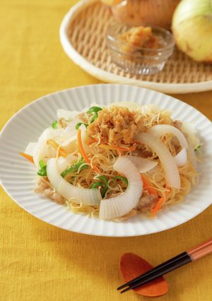 新玉ねぎの兵庫ケンミン焼ビーフン-レシピのメイン写真