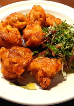 鶏の唐揚げ　発酵玉葱、梅酢トマトダレ-レシピのメイン写真