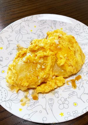 お餅のフレンチトースト風-レシピのメイン写真