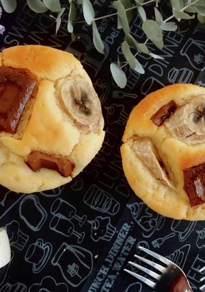 卵不使用！チョコバナナマフィン-レシピのメイン写真