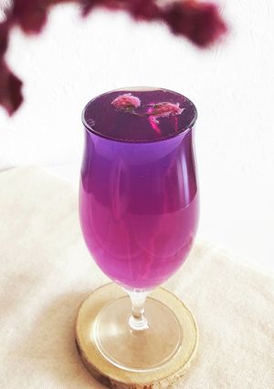 夜桜レモンソーダ-レシピのメイン写真