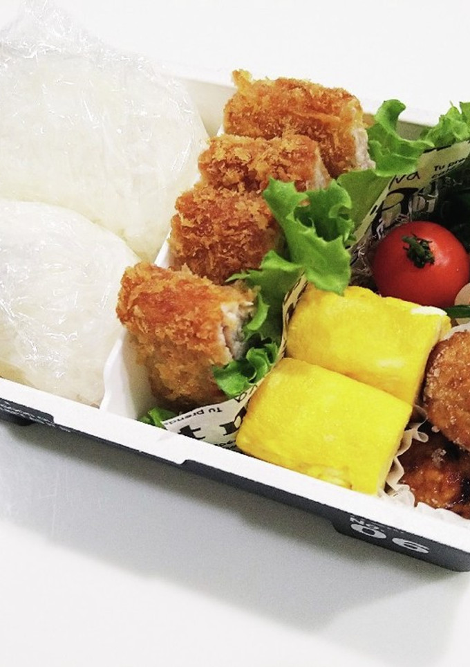 中学生お弁当　部活弁当　記録用-レシピのメイン写真