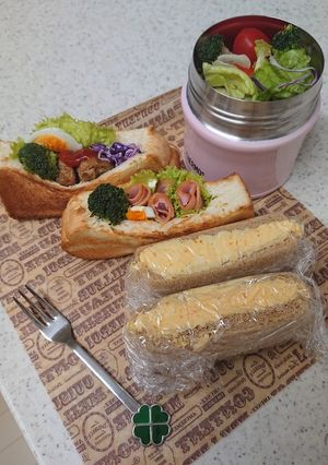 女子高生のお弁当(2021.5.13)家-レシピのメイン写真