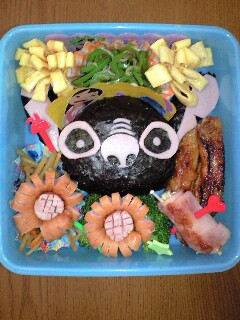 キャラ弁☆スティッチ弁当-レシピのメイン写真