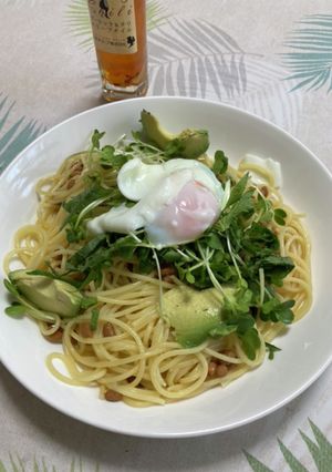 和風納豆パスタ-レシピのメイン写真