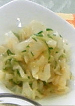 キャベツのサラダ（透析食）-レシピのメイン写真