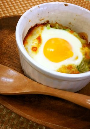 混ぜて焼くだけ簡単ココット★-レシピのメイン写真