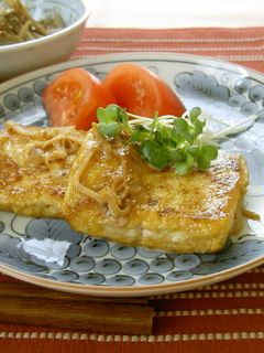 豆腐ステーキ しょうが風味(透析食)-レシピのメイン写真