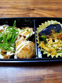 照り焼きチキン弁当(独身おやじのお弁当)-レシピのメイン写真