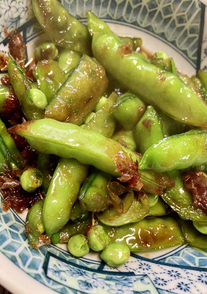 えんどう豆のおかか煮風炒め(*´꒳`*)-レシピのメイン写真