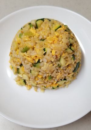ズッキーニのチャーハン-レシピのメイン写真