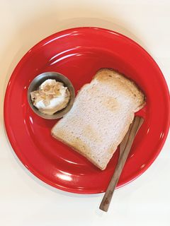 ドライ梨のハニークリームチーズトースト-レシピのメイン写真