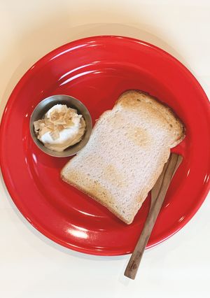 ドライ梨のハニークリームチーズトースト-レシピのメイン写真