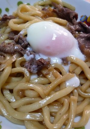 ノンオイル★すき焼き風うどん★-レシピのメイン写真