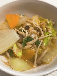 白菜とツナのうま煮-レシピのメイン写真