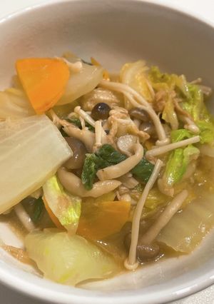 白菜とツナのうま煮-レシピのメイン写真