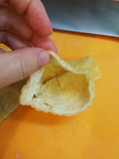 簡単!油揚げの開き方-レシピのメイン写真