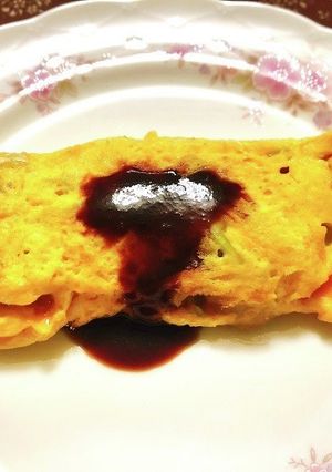【時短朝食メニュー】野菜オムレツ-レシピのメイン写真
